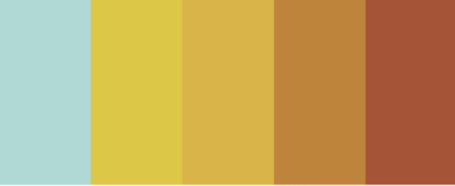 colour palette on Tumblr