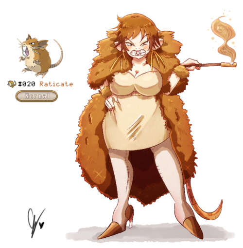 eindraa:Pokemon Humanization Project019. Rattata020....