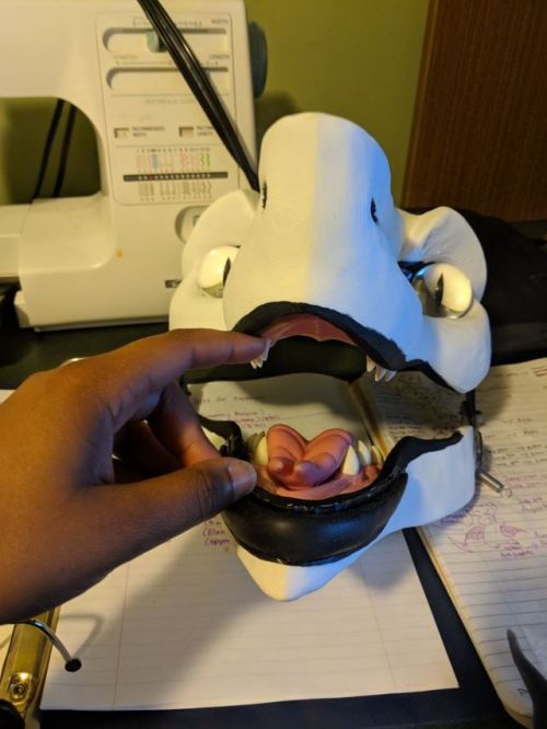 macemonstah:Still working on making a fursuit. Ordered a DVC...