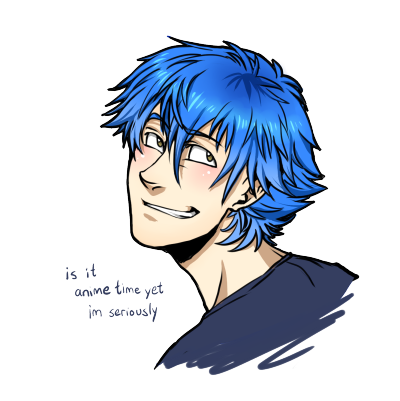 Short Hair Aoba Tumblr