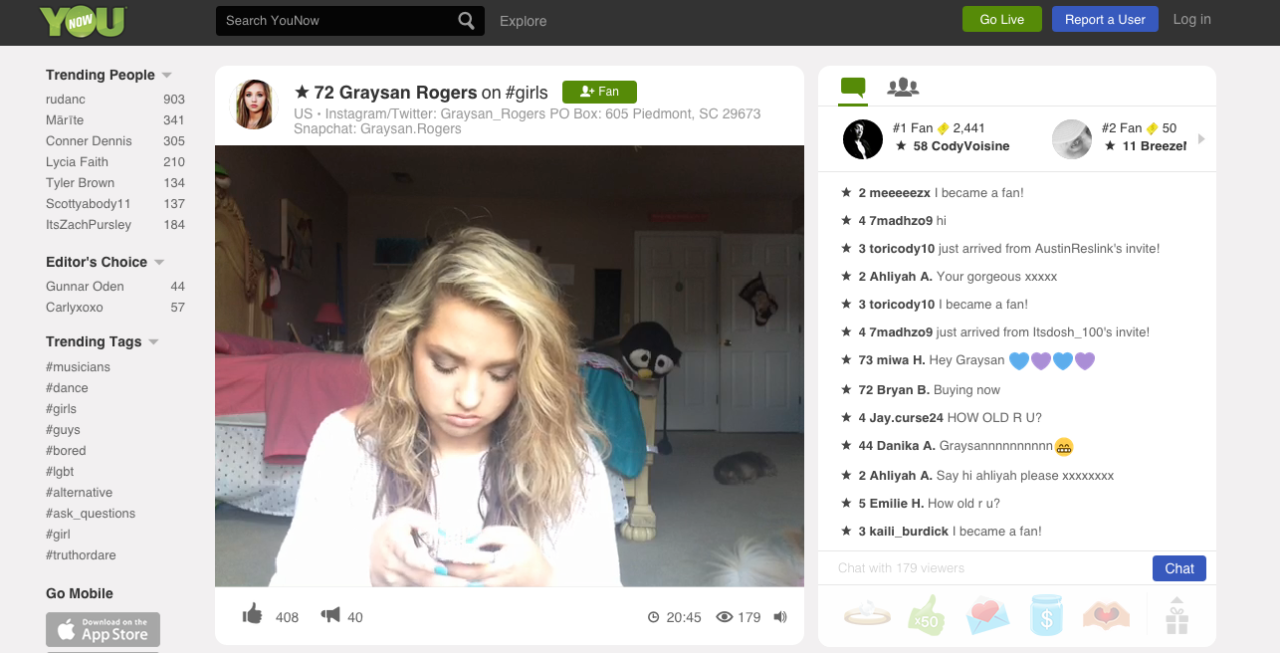 YouNow For N00bs.