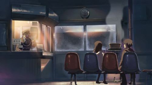 wednesdaydreams:faceless + spaces in 5 Centimeters Per...