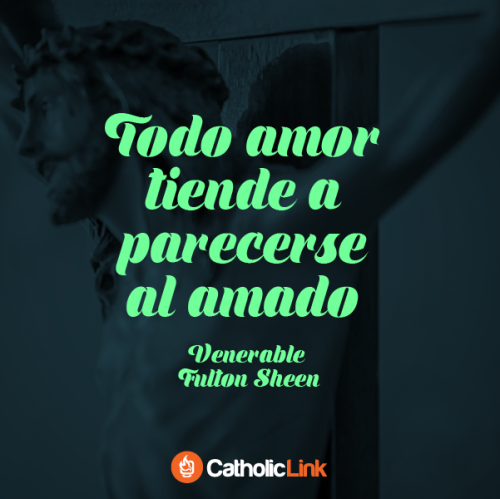 catholiclink-es:Todo amor tiene a parecerse al amado