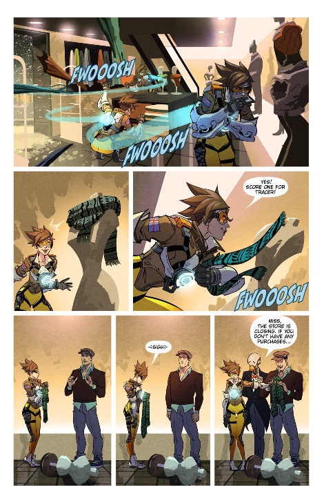 geekcomics:Overwatch #10 Reflections