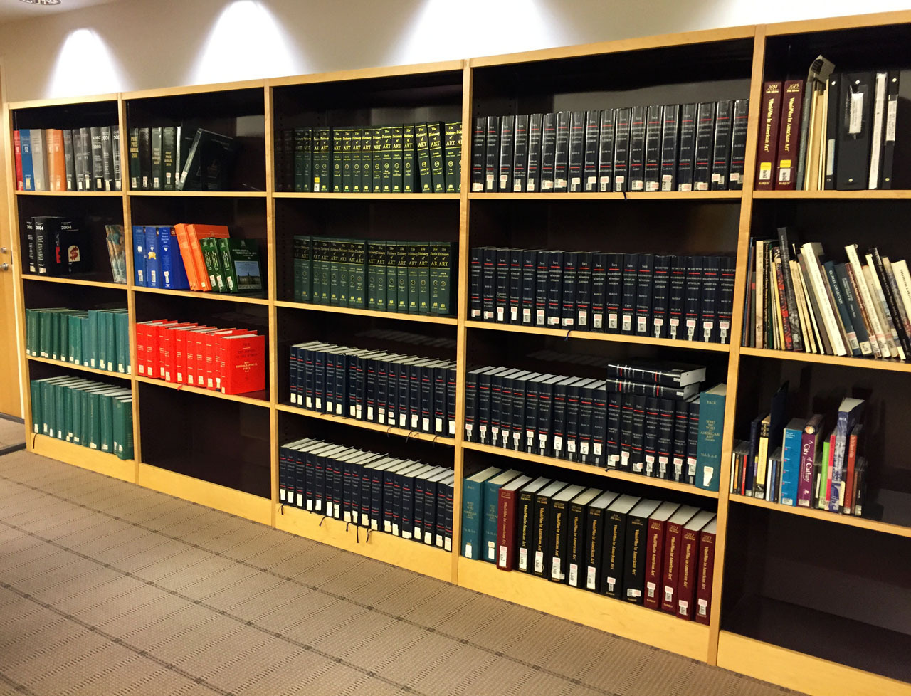 IMA Library & Archives — Around the library: Reference Section Have a...