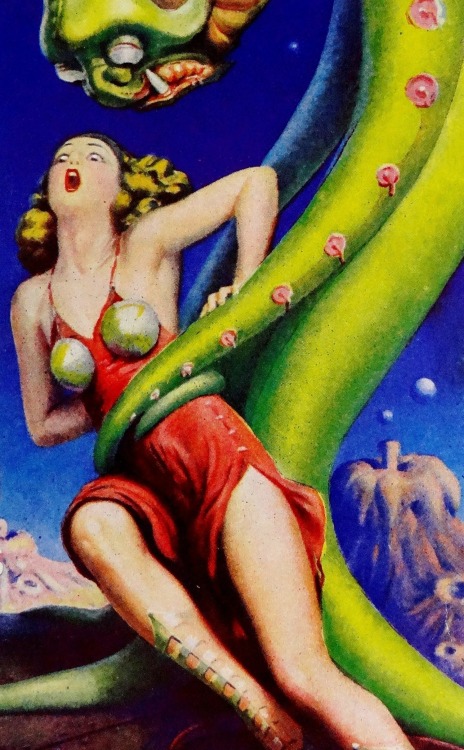 mykillyvalentine:Cover detail from the Spring 1942 issue of...