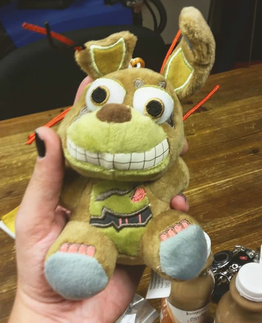 fnaf plush scraptrap