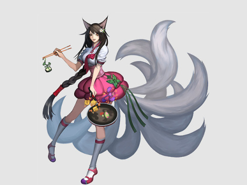 Pictures of Cait and Ahri