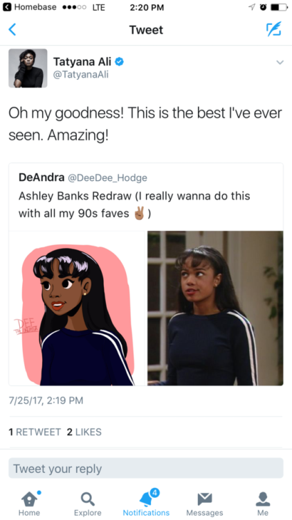 deandra-arts:Just wanna let y'all know that Tatyana Ali really...