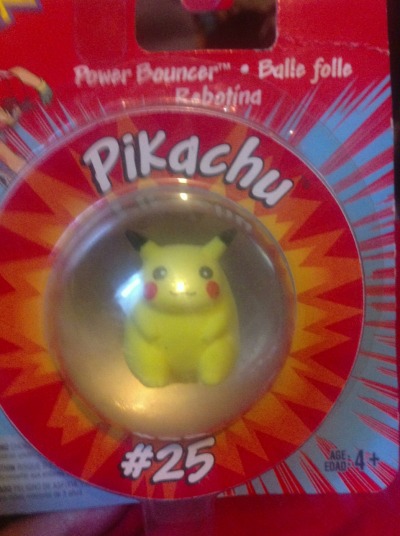 pikachu bouncy ball