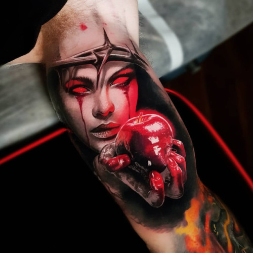 horror tattoos on Tumblr