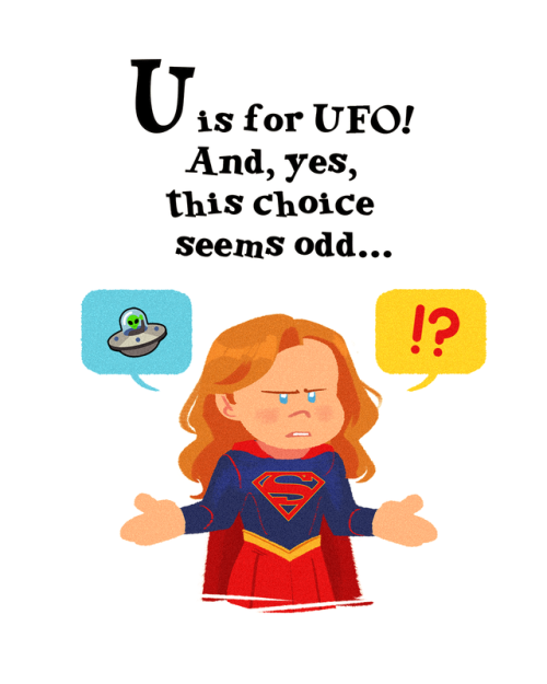 comickergirl:Day 21 - U is for UFO!