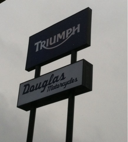 California Triumph dealer Douglas Motorcycles relocates to...