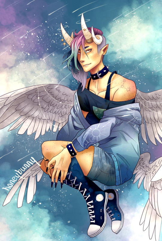 I love this characterās design! Tried out @crimson-chains Draw This in Your Style challenge. Iād never done one before and it...