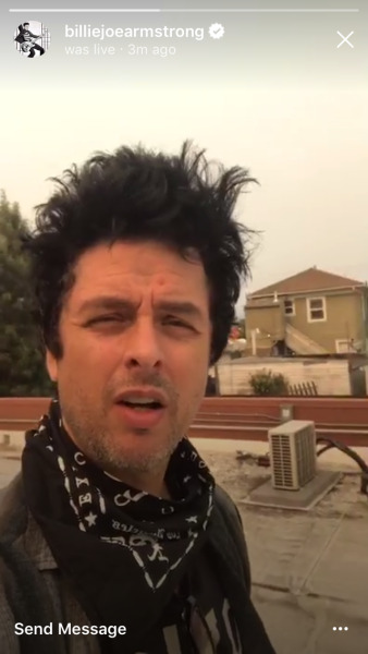 Billie Joe Armstrong Livestream Tumblr