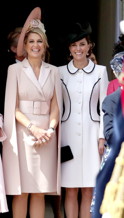 snapshotsofkate: The Duchess of Cambridge with Queen Maxima...