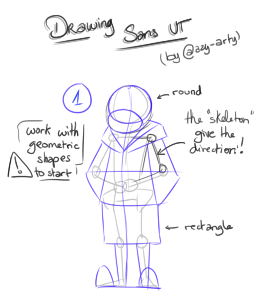 How To Draw Sans Tumblr