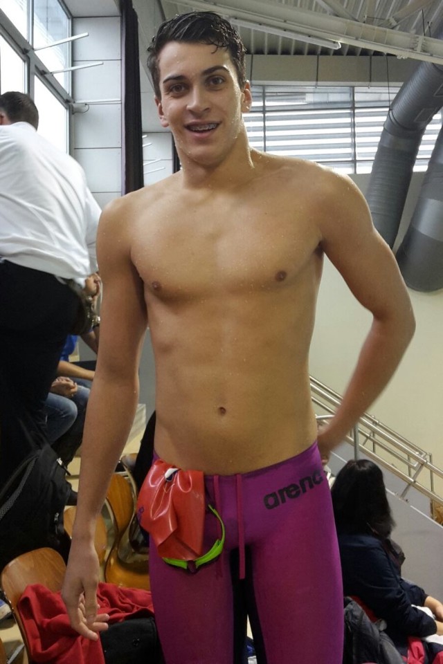 Slovakboys Wet Slovak Swimmer Jozef In Jammers