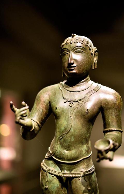 Kala Kshetram — Child saint Sambandar, Chola bronze from Tamil...