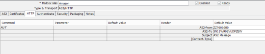 Cleo VLTrader Configure HTTP Tab