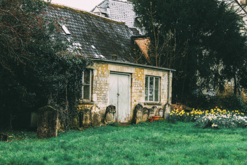 floralls:stone cottages in Bibury by  Eduard Militaru 