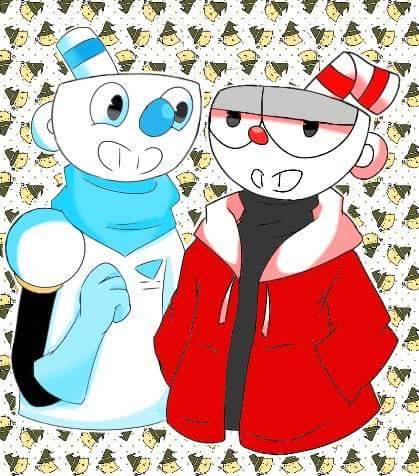 ☕ 💀CupSans💀 ☕ — [ Undertale+Cuphead ] Mugman and Cuphead