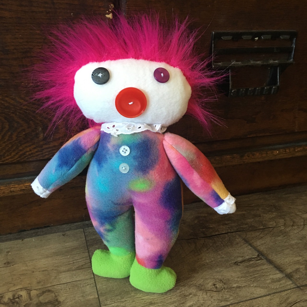 it clown stuffed animal