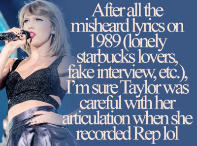 Taylor Swift Misheard Lyrics Tumblr