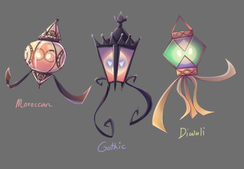 neonitee:Requested evolutions for the Litwick variations:...