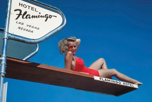 magicofoldies:Janet Leigh at the Flamingo, 1953