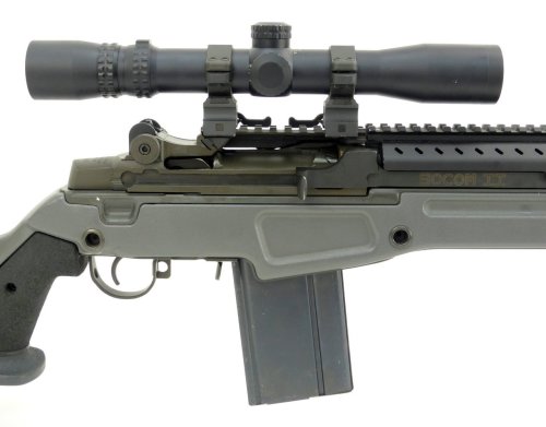 fmj556x45:Springfield M1A SOCOM II .308 Win caliber rifle. M1A...