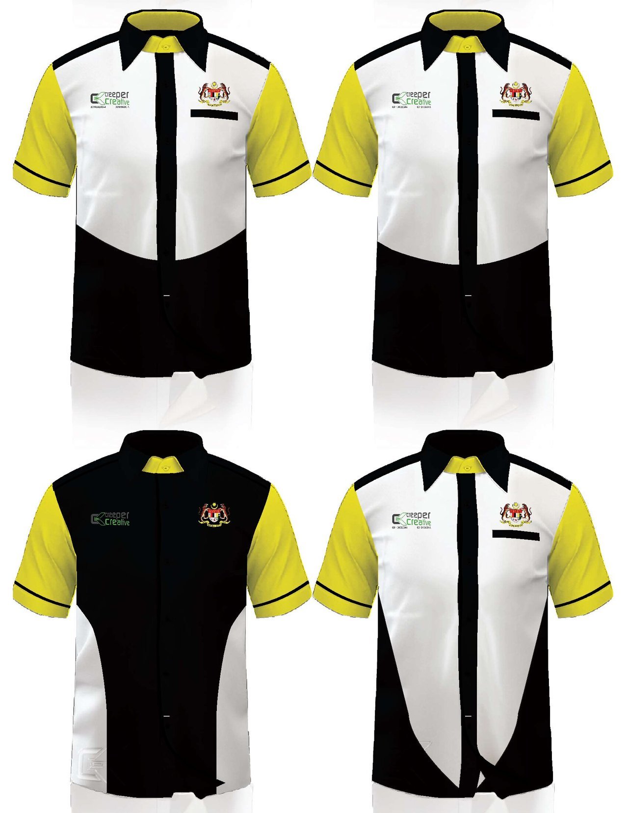 Corporate Shirt Yellow-18