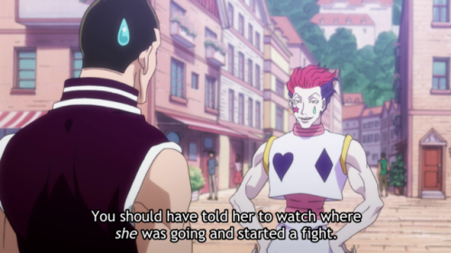 hisoka funny | Tumblr