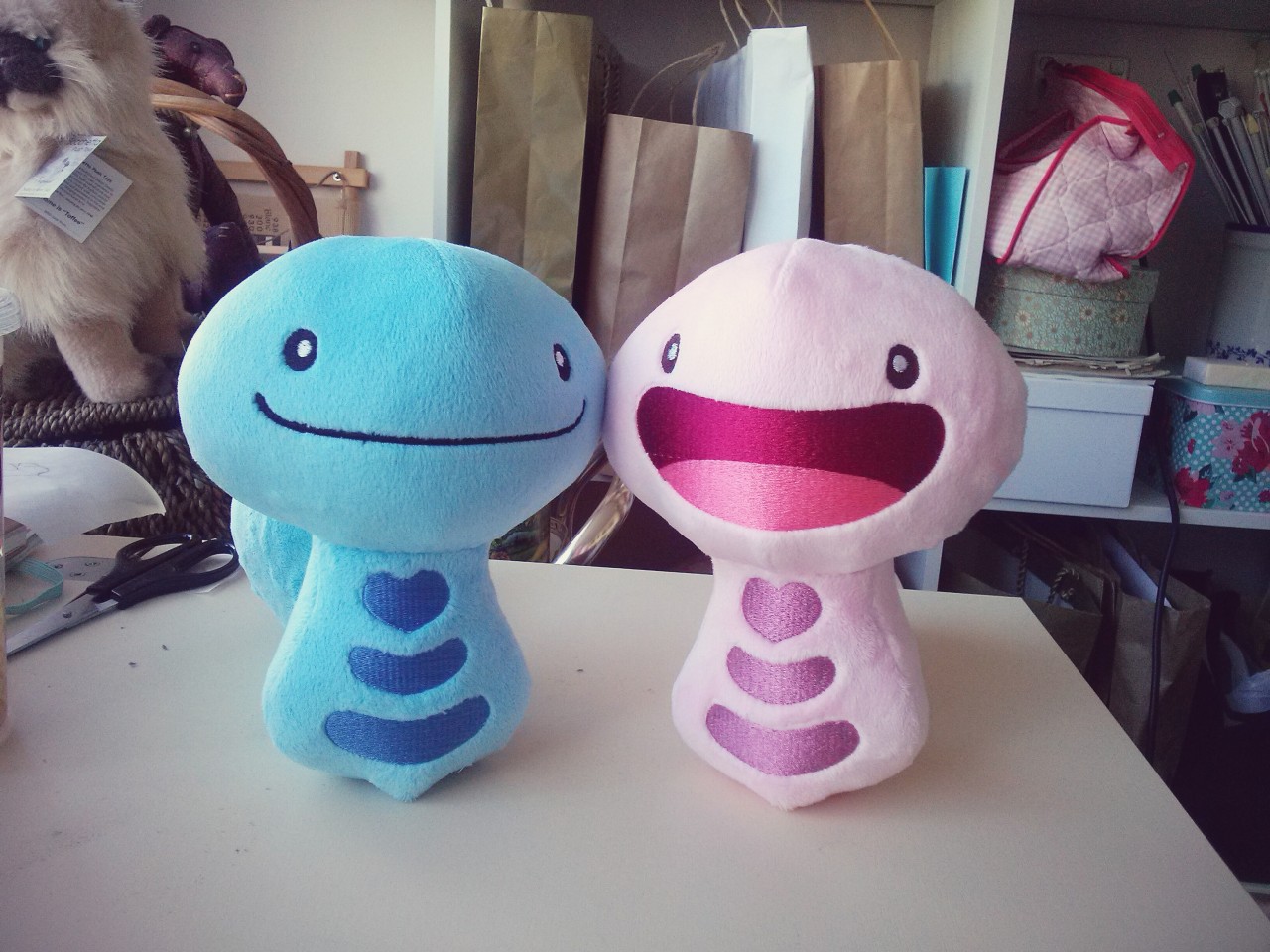 shiny wooper plush