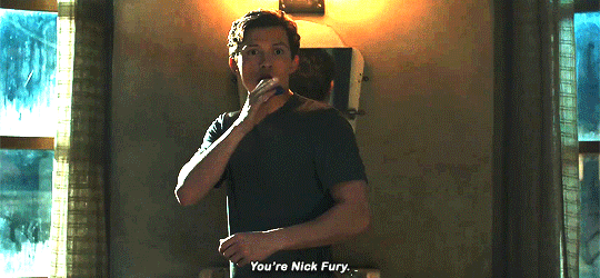 Peter Parker meets Nick Fury - Spider-Man: Far From Home