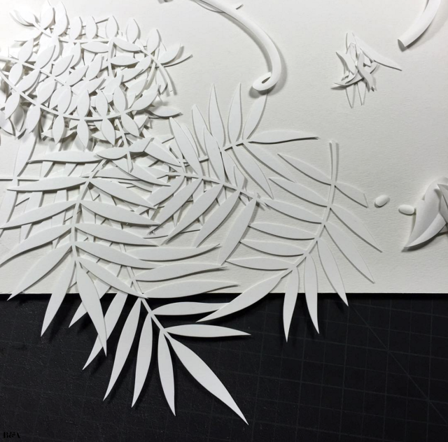 Bernstein & Andriulli's Tumblr. — Jeff Nishinaka. Paper sculpture ...