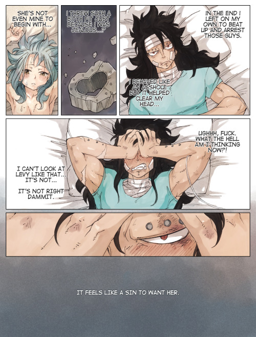 rboz:prompt 7 - jealousyDrawing a conflicted Gajeel is...