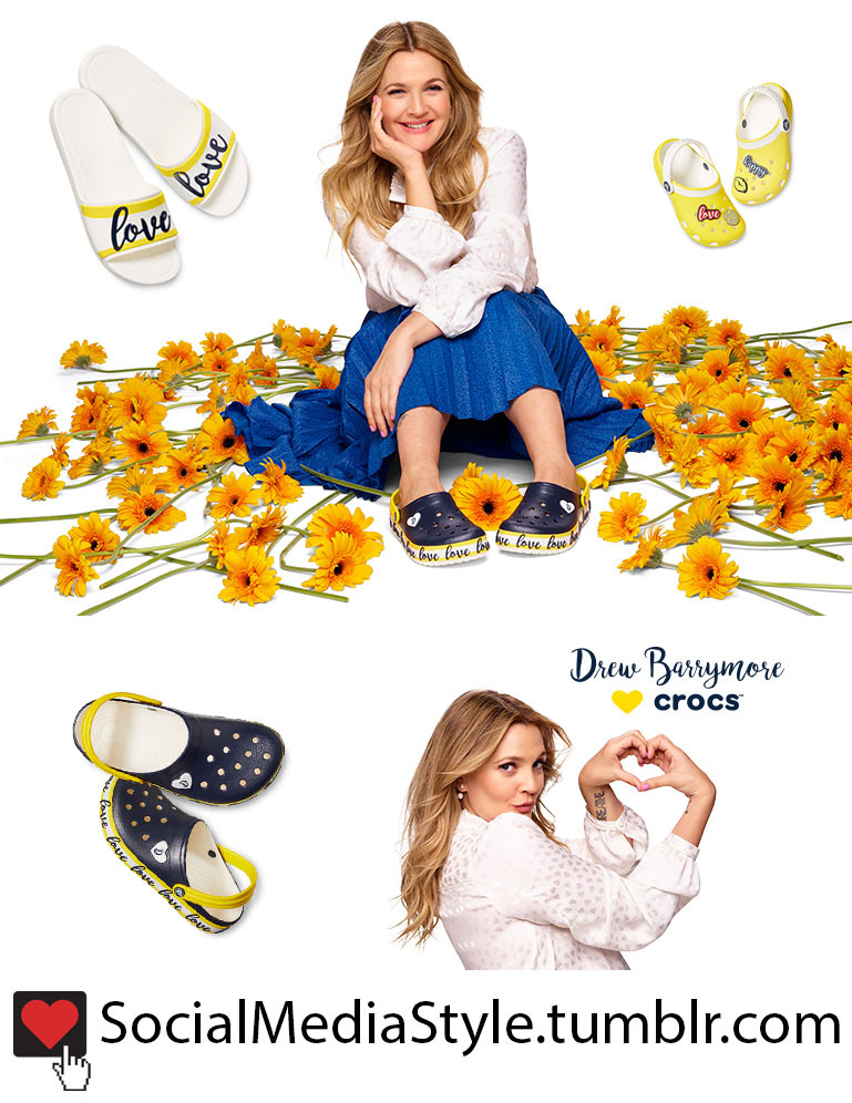 drew barrymore crocs amazon