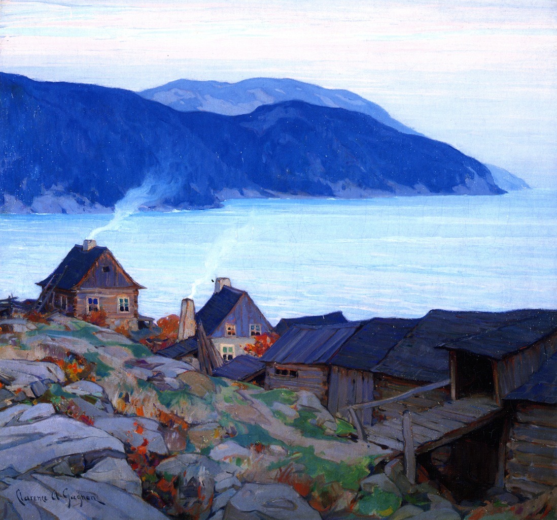 clarence-gagnon:
â€œEvening on the North Shore, 1924, Clarence Gagnon
â€