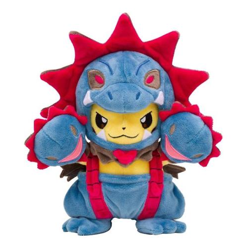 pikachu garchomp plush