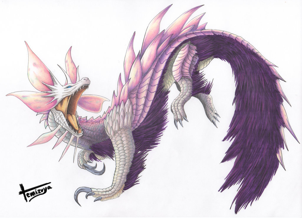 monster hunter mizutsune statue