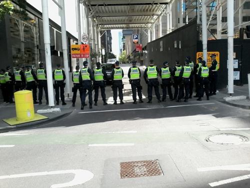 juliagillardgps:This is how much security, March for the...