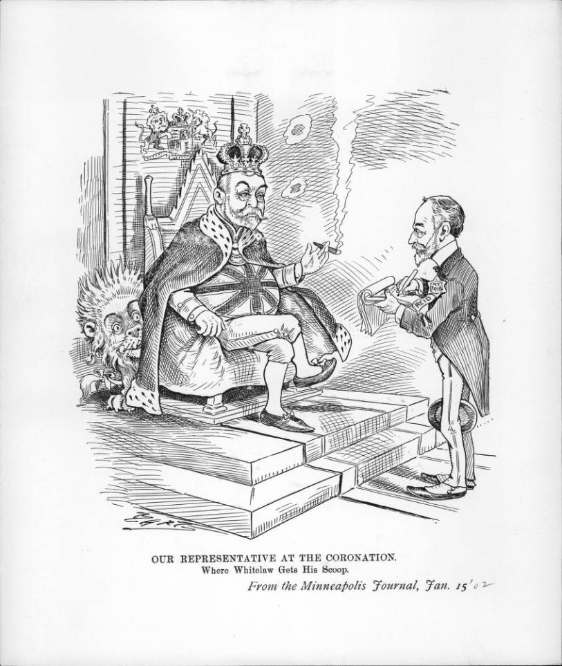 Charles Bartholomew Political Cartoon Collection