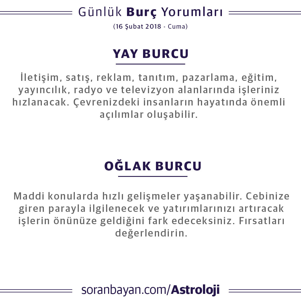 Günlük Burç Yorumları Günlük Burç Yorumları