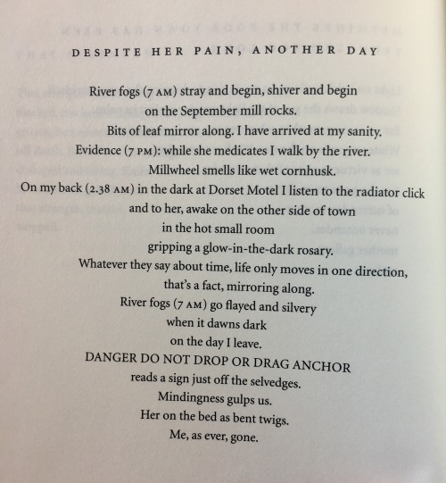 fuckyeahannecarson:– Anne Carson, “Despite Her Pain, Another...