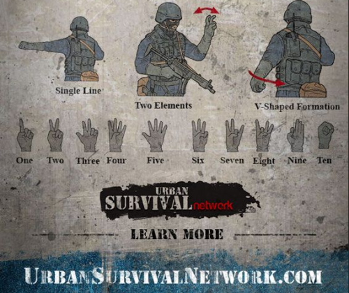 kungfutaichimaster:Tactical hand signals- use these when...