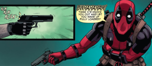 kookookafreakinchoo:Deadpool vs. The Punisher #5