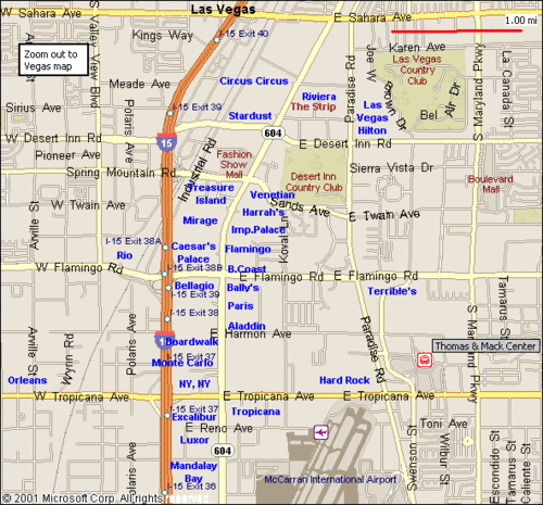 Google Map Las Vegas Strip - Maping Resources