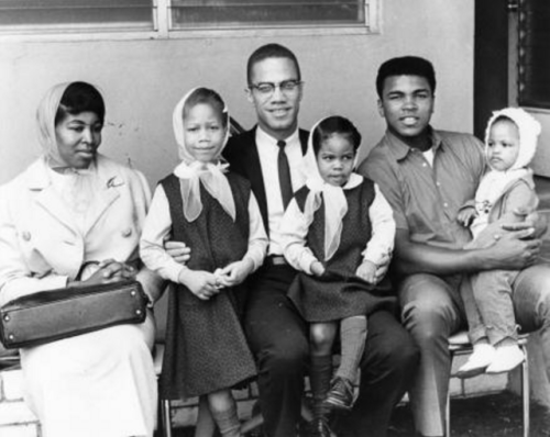 Betty Shabazz and Malcolm X visit Muhammad Ali... - Eclectic Vibes
