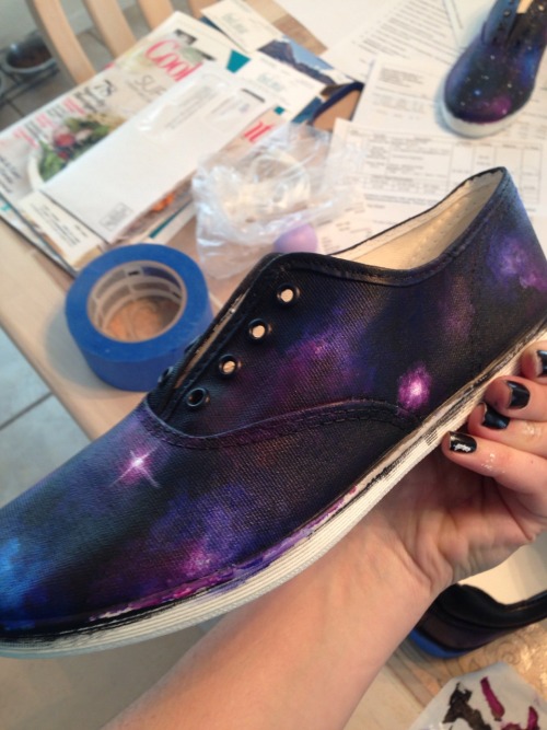 sammichfixins:Hey, everybody! I’ve started making space shoes!...